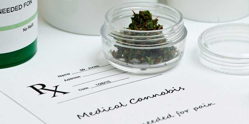 Cannabis professional liability insurance - photo of marijuana prescription and dose
